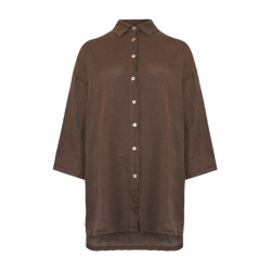 JENNA Oversize Hr skjorte, Tiffany