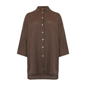 JENNA Oversize Hr skjorte, Tiffany