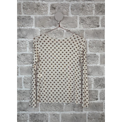 Dot cashmere top