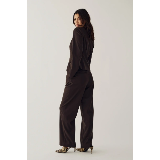N- KASAUNDRA Blazer- Chocolate