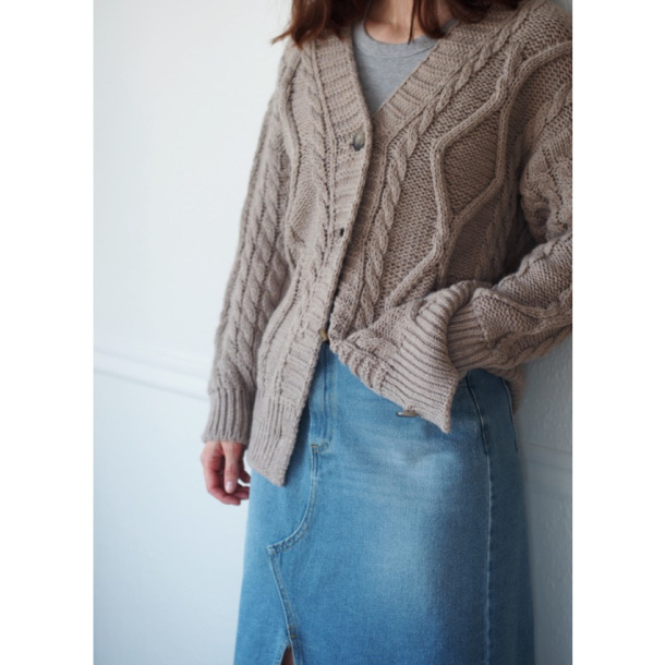 CARLA strik cardigan,  Tiffany 