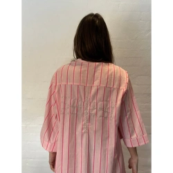 MUMBAI dress, rose/ Pink stribe