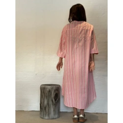 MUMBAI dress, rose/ Pink stribe
