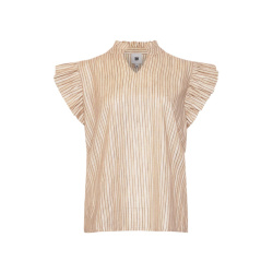 IIRIS stribet bluse, Tiffany