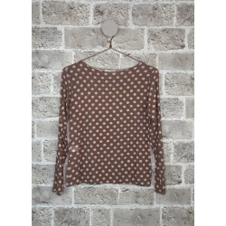 Dot cashmere top