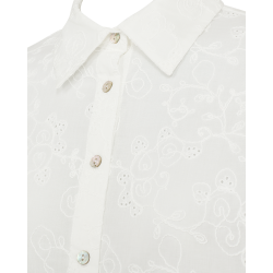FQ- UNIQUA Shirt, broderet skjorte