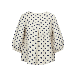 FQ- ALMA Shirt, Bluse med DOTS