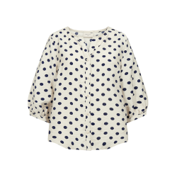 FQ- ALMA Shirt, Bluse med DOTS