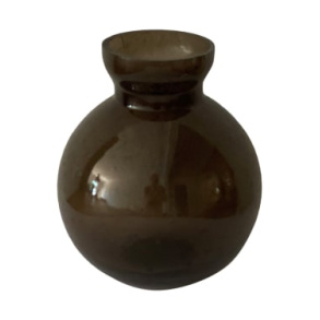 Smokey grey Vase, Sjls 17 cm