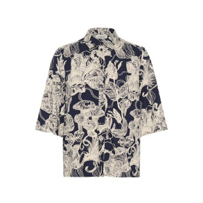 SL- NATALINA livinna shirt, Nightsky blue