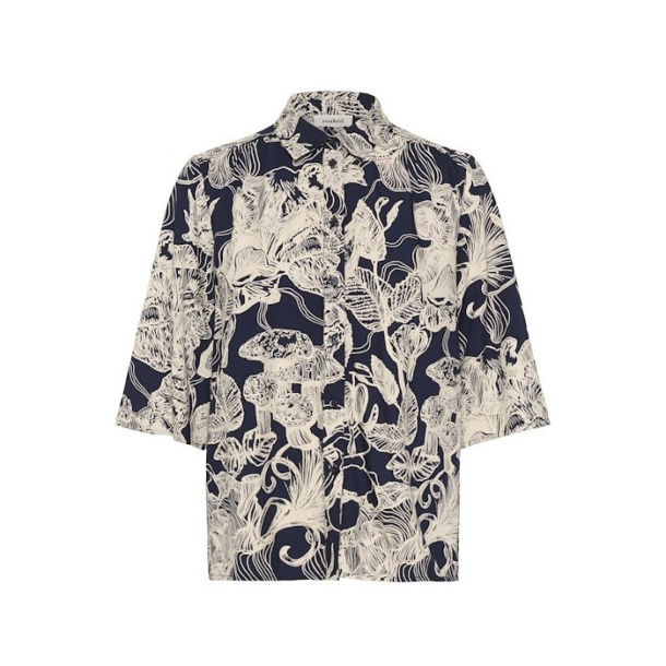 SL- NATALINA livinna shirt, Nightsky blue