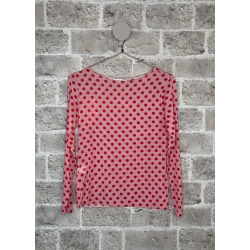 Dot cashmere top